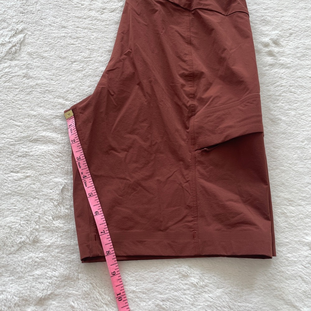 Arcteryx Womens Sabria Short Terracotta Red Orange Hiking Technical Cargo Size 4 - Picture 6 of 10